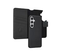 Accezz Étui de télephone portefeuille en cuir 2-en-1 avec MagSafe pour Samsung Galaxy S26 - Onyx Black
