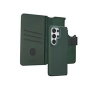 Etui de télephone portefeuille en cuir 2-en-1 avec MagSafe pour Samsung Galaxy S26 Ultra - Cedar Green
