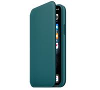 Étui de téléphone portefeuille Leather Folio pour Apple iPhone 11 Pro - Peacock