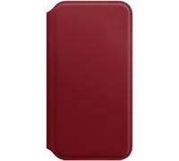 Étui de téléphone portefeuille Leather Folio pour l'Apple iPhone X - Red