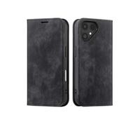 Etui de téléphone portefeuille Slim pour Fairphone 6 - Noir