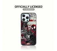 Étui de téléphone pour homme Marvel Spider Man Iron Man dessin animé, compatible IPhone 17 Pro Max/17 Pro/Air/16 Pro Max/15 Plus/14/13/IP 17/15Pro/12 Pro/11/16 Plus,XR Apple Étui de protection anti-ch