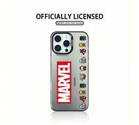 Étui de téléphone pour homme Marvel Spider Man Iron Man dessin animé, compatible IPhone 17 Pro Max/17 Pro/Air/16 Pro Max/15 Plus/14/13/IP 17/15Pro/12 Pro/11/16 Plus,XR Apple Étui de protection anti-ch