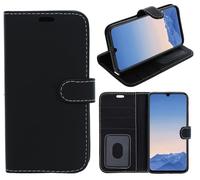 Étui de téléphone pour Honor X6C - Noir PU Cuir Portefeuille Folio avec protection en gel TPU et fonction béquille pour X6C - Antichoc (noir, Honor X6C)