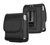 Étui de téléphone pour Samsung Galaxy Z Flip7/6/5/4/3, étui à rabat en tissu Oxford spécifique pour Motorola RAZR+ 2024 2023, clip de ceinture de téléphone portable, pochette de transport pour cartes