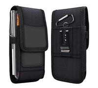 Étui de téléphone pour UMIDIGI G100 Bison GT X20 avec clip de ceinture en nylon, passants de ceinture, porte-cartes pour Ulefone Armor 25T X31 Pro 5G (XXL)