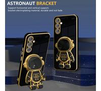 Étui de téléphone support d'astronaute compatible avec iPhone 11/12/13/14/15 Pro Max, Samsung S22/S23/S24+ UA04/A05/A14/A15/A24/A25/A34/A54, OPPO Reno, Realme, VIVO, Redmi 13c+ Galaxy S8,Galaxy S8+,Ga