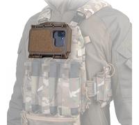 Étui de téléphone tactique universel de 2e génération, pochette de support MOLLE pour la Navigation de la carte, gilet de chasse Airsoft, accessoire de support de plaque GB-90 BK