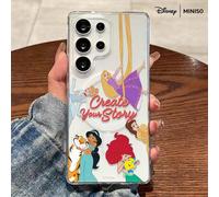 Étui de téléphone Transparent Magnétique Antichoc Princesse Disney Créez Votre Histoire Conception de Groupe Convient pour Samsung S26 Ultra/S26 Edge/S26 Plus/S26/S25 Ultra/S25 Plus/S25/S25FE/S25Edge/