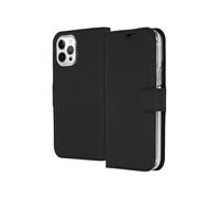 Accezz Étui de télephone Wallet pour Apple iPhone 12 Pro Max - Noir