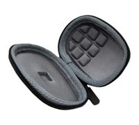 Étui de Transport 1 Pièce pour Souris sans Fil, en Eva, Noir | Fermeture Éclair Lisse, Coque Extérieure Solide Doublure Douce, pour Dongles Récepteurs Couleur Aléatoire
