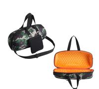 Étui de Transport à bandoulière pour JBL Xtreme 5 Haut-Parleur Sac de Rangement Portable Étui Rigide Protecteur Anti-poussière en EVA (Camouflage)