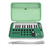 Étui de Transport à Main pour contrôleur de Clavier MIDI USB Geekria, Compatible avec Arturia MiniLab 3 / MiniLab MkII 25 Slim-Key, Sac de Voyage à Coque Rigide (Vert Menthe)