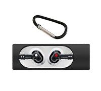 étui de transport antichoc (noir) pour écouteurs Nothing Ear Stick - Résistant à la poussière et lavable.