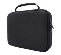 Étui de transport avec poignée ergonomique pour accessoires électroniques Sac de rangement Texture pour accessoires Sac de grande capacité EVA pour appareil photo