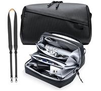 Étui de transport compatible avec DJI Osmo Pocket 3/OACTION 3, grand étui de voyage portable organiseur étanche multicouche sac de rangement tout-en-un pour Insta360 X4 Ace Pro pour GoPro