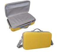 Étui de transport compatible avec imprimante d'autocollants Liene PixCut S1, résistant aux chocs, étanche, avec bandoulière, rangement portable pour voyage et utilisation domestique (jaune)