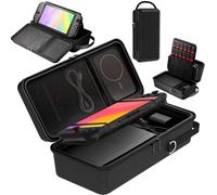 Étui de Transport Compatible avec Nintendo Switch 2(2025), Housse de Transport à Coque Rigide Pochette Sacoche avec pour Console Switch, Dock, Manette Pro et 12 Game Cart