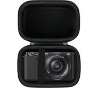 Étui de Transport Compatible avec Sony Alpha ZV-E10-Appareil Photo Numérique sans Miroir APS-C pour Vlogging avec Objectif Interchangeable 16-50 mm,Noir