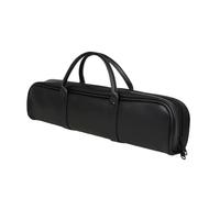 Étui de transport de flûte à fermeture éclair, à main de transport de flûtes à Double poignée pour flûtes à 16/17 trous, étui en cuir étanche