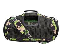 Étui de transport de protection pour haut-parleur JBL Boombox 4, sac de rangement rigide en EVA avec intérieur résistant aux chocs et bandoulière réglable pour accessoires de haut-parleurs Bluetooth