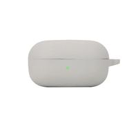 Étui de transport de protection résistant aux chocs compatible avec écouteurs GalaxyBuds FE - Boîtier anti-poussière lavable - Boîte de chargement en silicone avec mousqueton - Anti-poussière