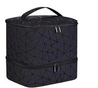 Étui de transport de vernis à ongles en cuir, grand sac à main Portable for cosmétiques, sac de rangement, Sections, Kit d'organisation des ongles, contient plus de 30 bouteilles Pour Fournitures D'on