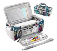 Étui de transport élégant et étanche pour machines de découpe intelligentes Cricut Joy Xtra, avec bretelles compatibles avec les accessoires Cricut Joy Xtra (impression)