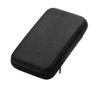 Étui de transport en EVA avec fermeture éclair pour lecteur MP3, câble USB, cartes mémoire et autres pochettes pour écouteurs