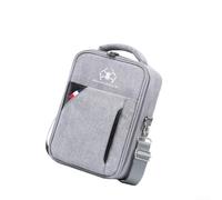 Étui de transport étanche compatible avec les télécommandes DJI Lito 1 X1 RC 2 et N3 prenant en charge le transport mains libres pratique (gris)