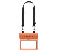 Étui de transport étanche en PVC pour téléphone portable - Coque étanche pour téléphone - Grande capacité avec touche sensible - Pour le quotidien, la plage, les divertissements en plein air