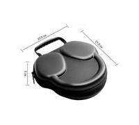 étui de transport étanche Eva pour écouteurs AirPods Max - Argent