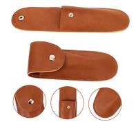 Étui de transport for harmonica, 3 pièces, étui en cuir, pochette russe compacte et rangement