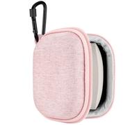 Étui de Transport Geekria Shield pour écouteurs, Compatible avec Sony WF-1000XM6, WF-1000XM5, LinkBuds Open/Fit/Clip, WF-C710N, WF-C700N, étui de Voyage Rigide avec Poche en Maille (Rose)