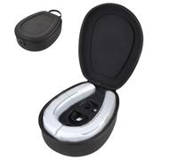 Étui de transport léger et imperméable en EVA pour ventilateur de cou | Étui rigide portable pour voyage, vacances, bureau, camping, trajet, déménagement, bagages, sac à dos