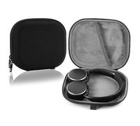 Étui de Transport Linkidea pour Casque Compatible avec AKG Y500, Y50BT, Sony WH-CH520 et Philips TAUH202BK, Coque Rigide de Voyage avec Rangement pour câble et Chargeur, Noir