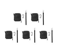 Étui de Transport Miniature à 5 pièces pour DI Osmo 360, Sac de Protection en PU résistant à l'usure, Petite Sacoche Anti-Rayures pour caméra Unique, de Stockage Photo Compact