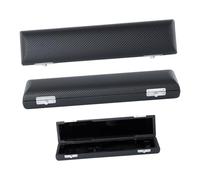 Étui de transport multifonction en cuir pour flûte de concert occidentale - Boîte de rangement portable étanche - Texture PU - Parfait pour les flûtes de concert occidentales