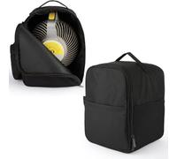 Étui de transport noir pour ventilateur Shark & Flexbreeze et FA05X Family sac de rangement avec plusieurs poches et étui de transport portable avec poignée confortable, organisateur d'accessoires de