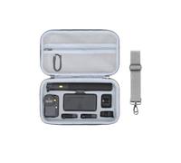 Étui de transport Osmo Action 6, sac de rangement portable en polyuréthane pour accessoires DJI Osmo Action 6, coque rigide de protection, sac de transport de voyage avec bandoulière, gris, Simple et