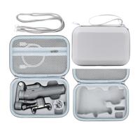 Étui de transport Osmo Mobile 8P, étui rigide de voyage avec lanière pour cardan DJI Osmo Mobile 8P, support de téléphone magnétique, sac de rangement pour 5 accessoires, gris, Étui