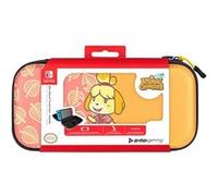 Pdp Gaming Licence Officiel Switch Slim deluxe Travel Case - Isabelle - Semi-Hardshell - Console Stand - Protective Pu leather - Holds 14 Games - Works avec Switch Oled & Lite