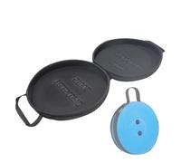 Étui de transport pliable - Organiseur imperméable pour tabourets pliants avec large ouverture - Coque rigide, télescopique et sac de rangement rond - Rangement de chaise pliable idéal pour la