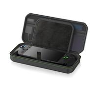 Étui de transport portable en EVA Sacs de rangement antichocs pour console de jeux avec capuchon pour manette + kit de protection d'écran en verre trempé pour ROG pour XBOX Ally/ROG pour XBOX Ally X