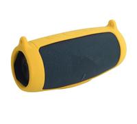 Étui de transport portable en silicone avec sangles d'épaule pour 4/5 haut-parleurs pour voyage, maison, bureau