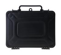 Étui de transport portable pour disques durs de 3,5" résistant aux chocs et à l'eau avec deux systèmes de verrouillage sécurisés, sac de rangement résistant aux chocs