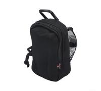 Étui de transport portable pour haut-parleur Soundcore Select 4 Go avec devant en maille respirante et dos en nylon robuste, sangle et boucle en métal de couleur noire