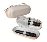 Étui de transport portable pour JBL PartyBox Encore 2, coque rigide, sac de rangement double microphone, résistant aux chocs et aux éclaboussures, étui de protection et poignée, gris, Étui de