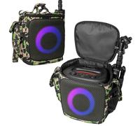 Étui de transport portable pour JBL Partybox Encore 2, sac de rangement de voyage avec poches supplémentaires et bandoulière réglable pour accessoires Partybox Encore2, camouflage, Sac fourre-tout de