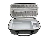 Étui de Transport Portable pour Samsung The Freestyle et Nebula Anker Capsule 3 Projecteur Laser 1080p Sac de Voyage Multifonctionnel à Fermeture Éclair Accessoires pour Projecteurs Anti-poussière